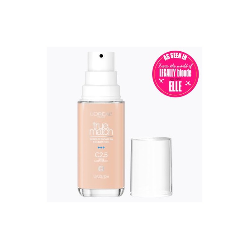 Oreal Paris True Match Super Blendable Foundation Medium Coverage Liquid