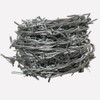 Enhanced 13Gauge Barbed Wire 4-Point,Barb Wire,50FT,High Zinc Content,3.5" Barb Spacing,Cattle