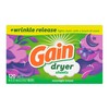 Gain dryer sheets Plus Wrinkle Release, Moonlight Breeze Scent, 120
