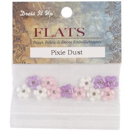 Dress It Up Flats Embellishments-Pixie Dust