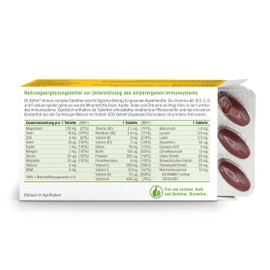 Dr. Böhm Immune Complex: For a Healthy Immune System, with 27 Vitamins, Minerals such as Zinc and Vegetable Antioxidants, 30 Tablets