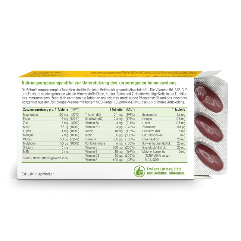 Dr. Böhm Immune Complex: For a Healthy Immune System, with