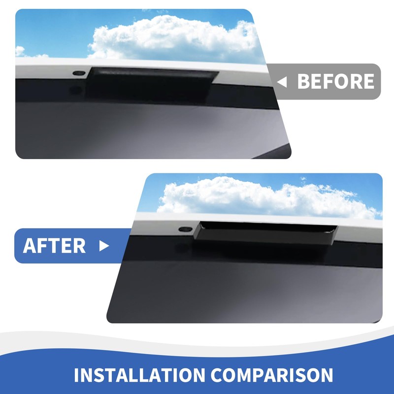 RAZPOY 3rd Third Brake Light Cover Trim Compatible with Ford