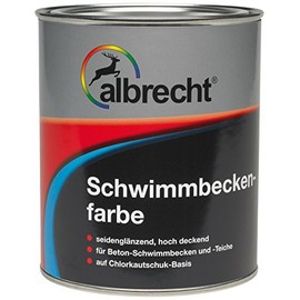 Albrecht Swimming Pool Paint 0118 750 ml, Sea Green, 3400707315000200750