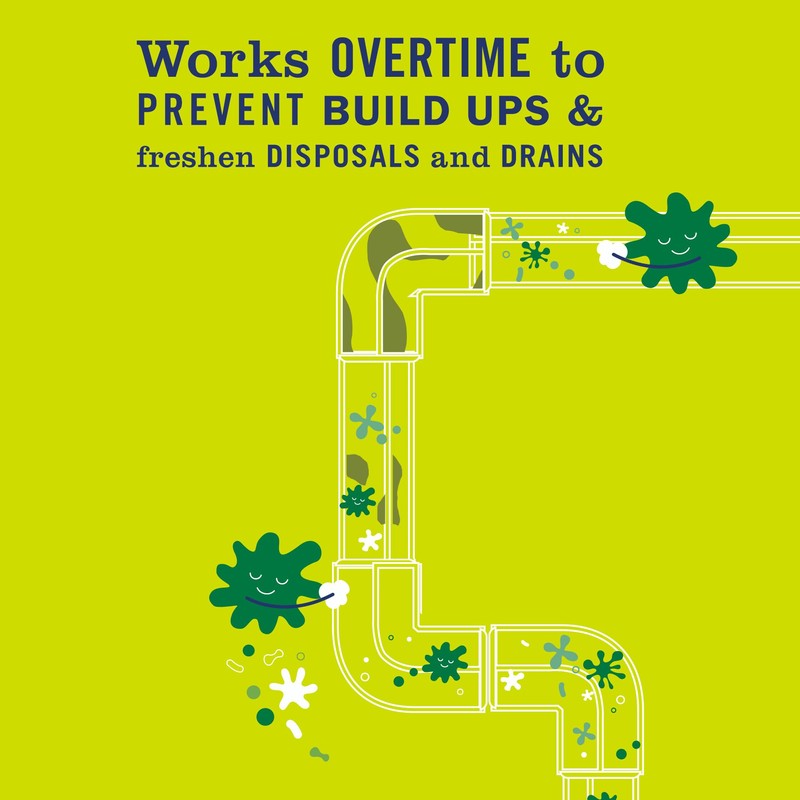 MRS. MEYER'S CLEAN DAY Probiotic Drain Maintenance Liquid, Lemon Verbena,