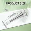 3PCS Spring Door Stop Chrome Door Stop Spring Rubber Spring