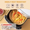 Vailnd Air Fryer Liners Disposable for Ninja, 150 Pcs 8In