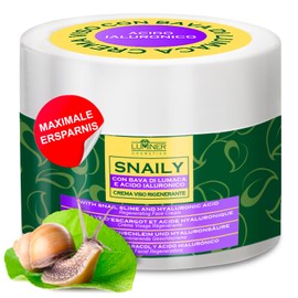 Luminer Snail Slime Cream 150 ml - Snail Cream Face Cream with 70% Snail Slime, Hyaluronic Acid & Vitamin C - Moisturising Anti-Ageing Skin Care for All Skin Types
