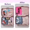 Dealkion Mouse Ears Bag Travel Case Hair Accessories Organizer Bow