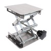 Stainless Steel Lab Jack Scissor Stand Platform 4x4in Expandable Height