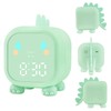 Edillas Wecker Kinder Dinosaurier Digital Mädchen Jungen Geräuschlos Ohne Ticken