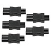 5 Pcs IEC320 C6 to IEC320 C5 Power Adapter Computer
