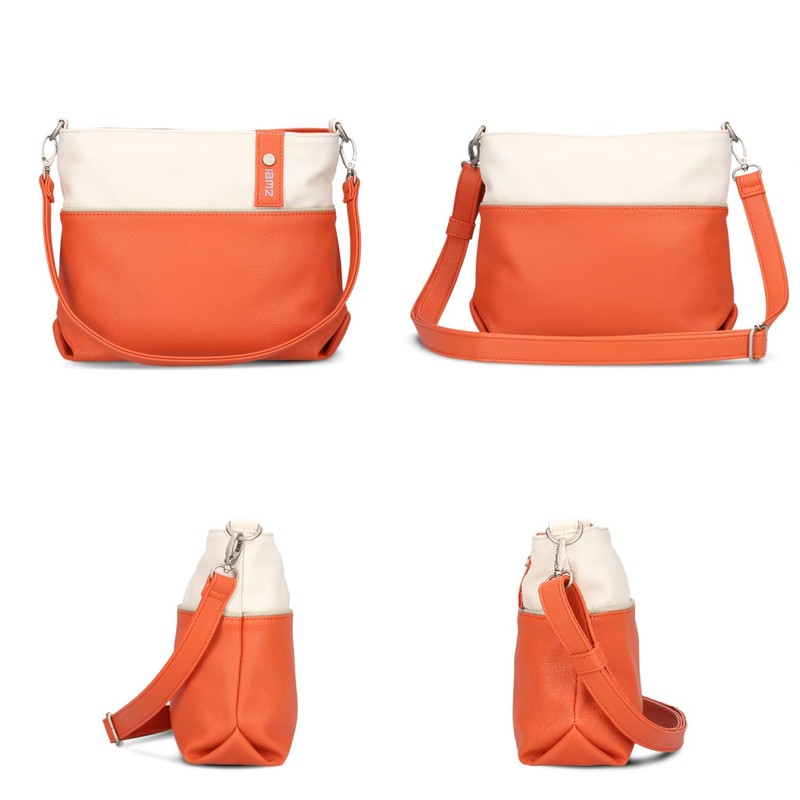 Zwei Jana J8 Women's Crossbody Bag 3 Litre Bi-Colour Canvas