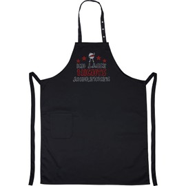 EXPRESS-STICKEREI Apron Papa Grill/Chef Cooking Apron with Modern Design Grill Apron for Men / Women Apron Adjustable with Pocket - Chef Cooking Kitchen Apron Men's Bib Apron Father's Day Gift, Ich