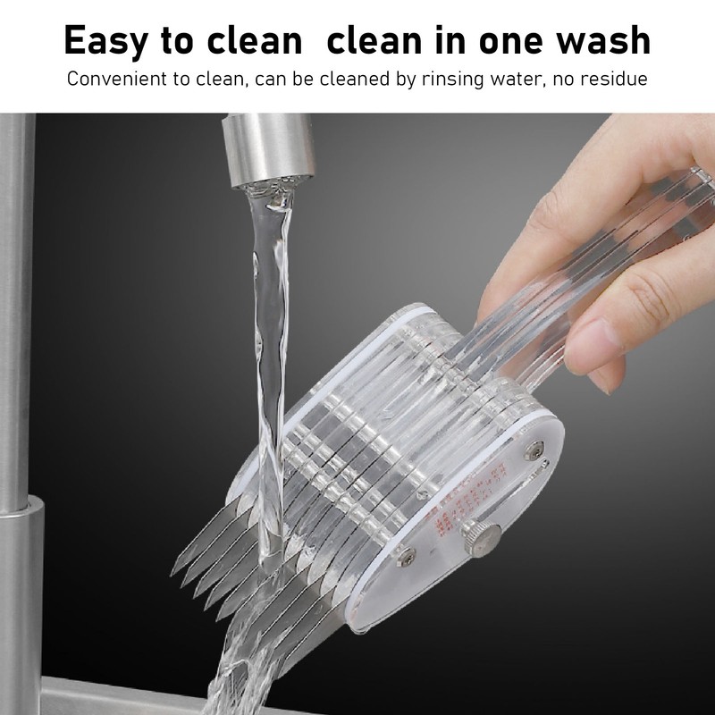 3mm Squid Cutter Acrylic Time Labor Saving Squid Flower Cuttlefish