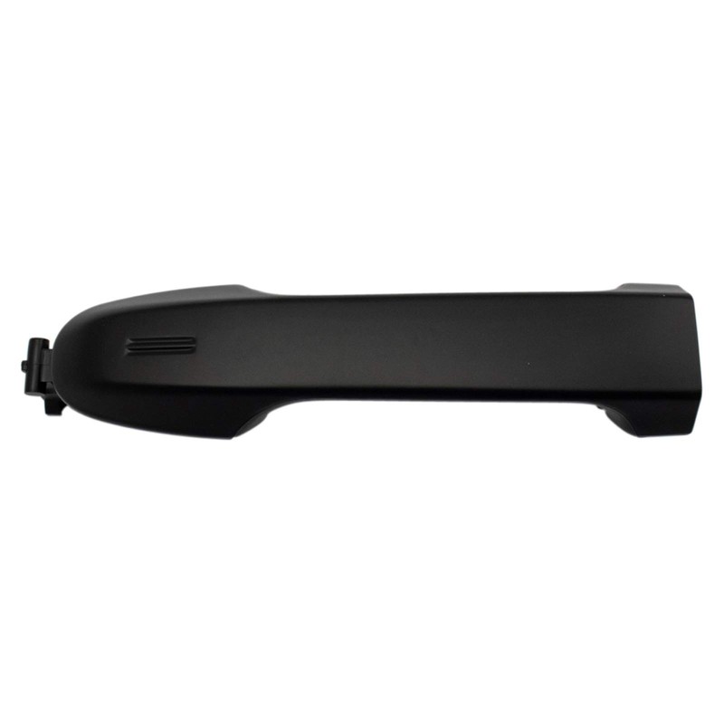 TRQ Front Left Exterior Door Handle Black Drivers Side Compatible