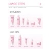 Set Cuidado Facial Sakura 6pzs Piel Radiante Rejuvenece!