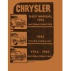 1941 - 1948 Chrysler Shop Manual