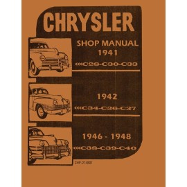 1941 - 1948 Chrysler Shop Manual