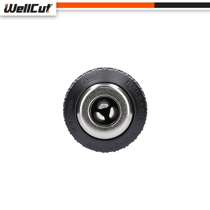 2-13MM Keyless Drill Chuck Adapter, 3-Jaw Drill Chuck 1/2"-20 UNF