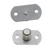 Meuey Lyot Sliding Door Roller, Stainless Steel, Silver, 2PCS, MET-88434