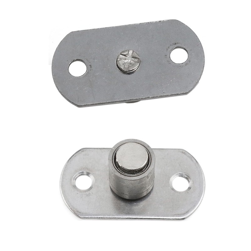 Meuey Lyot Sliding Door Roller, Stainless Steel, Silver, 2PCS, MET-88434