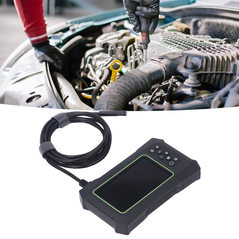 Dual Lens Industrial Endoscope ABS 1080P Digital Inspection Camera Waterproof