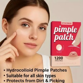 1200 Parches De Hidrógel Para Cobertura De Acne Hombre Mujer                                                                                          
