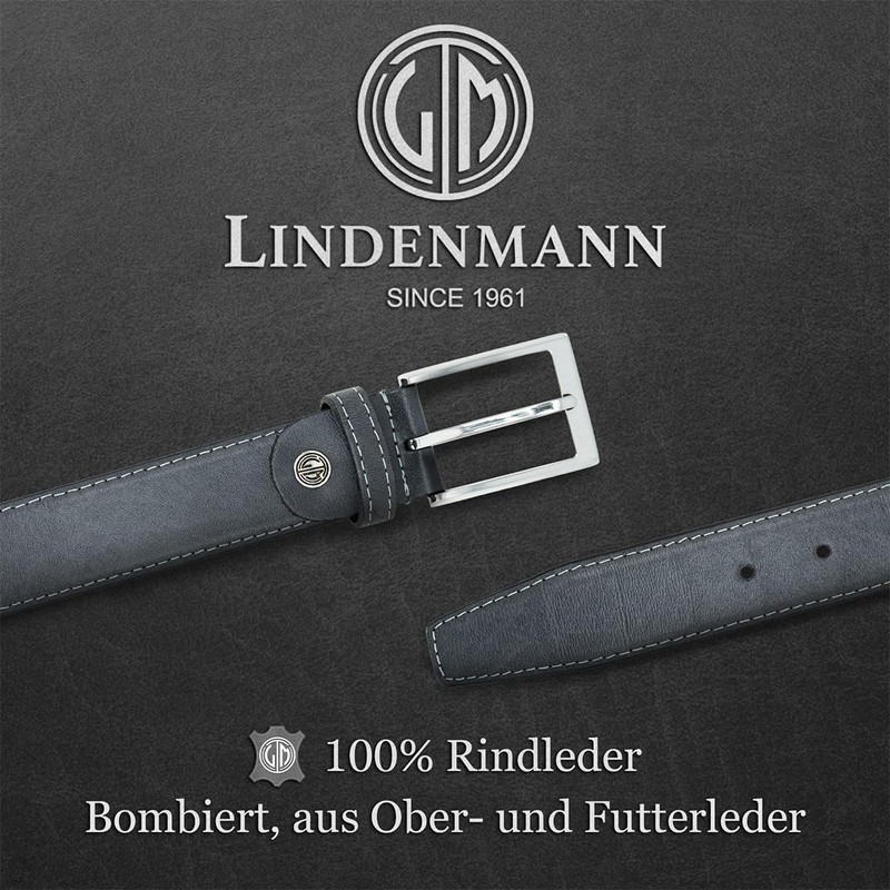 Lindenmann Men's Leather Belt -