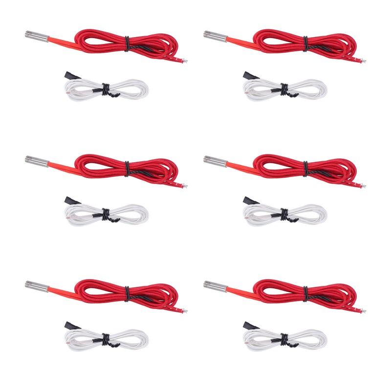 3D Printer Hotend Kit Accessories 6Pcs 12V 40W Heating Tube