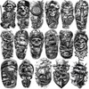 77 Sheets Pirate Temporary Tattoo for Women Men, 17 Sheets