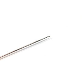 Hercules Sägemann 6760 Professional Needle Handle Comb with Highlighted Hook Needle Natural Rubber Needle Stem Comb Grip Back Dreadlock