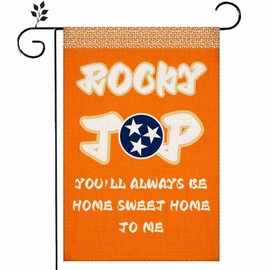 QQPPOLIU Tennessee Flag Tennessee Vols Garden Flag,Rocky Top Yard Flag,Tennessee Vols Decor,You'Ll Always Be Home Sweet Home To Me,Fall Flag-Tennesseans and Proud