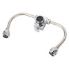 Faucet Mounted Eyewash Station Double Nozzle Emergency Eye Wash Unit