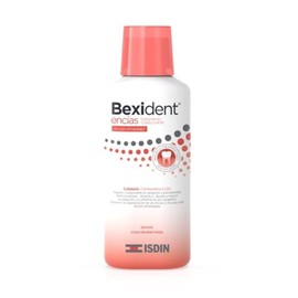 ISDIN Bexident Encías Cuidado Intensivo Colutorio 250ML, Eficacia Antimicrobiana y Reduce Inflamación, Tratamiento de Encías Sensibles e Inflamadas