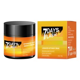 Crema Corporal “Para el Sudor Caliente” 130 g – Emoliente y Potenciador del Sudor Térmico para Masaje Reafirmante 