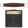 PU Leather Guitar Speaker Grip Internal Steel Amplifier Handle for