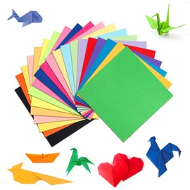 Granhoolm 300 Sheets Origami Paper, 20 Colors Origami Paper 5x5 inch,Double Sided Color Oragami Papers for Paper Artists,Craft Enthusiasts,DIY Arts Crafts