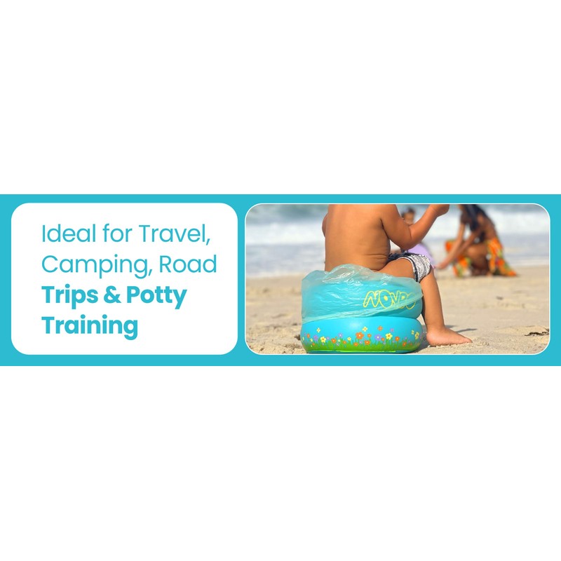 Noybo Travel Potty Seat for Toddlers - Inflatable Portable Toilet
