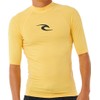 RIP CURL Mens Waves UPF Performance Short Sleeve Rash Vest