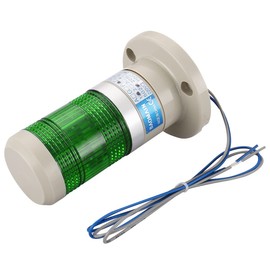 Baomain Warning Continuous Light 110 VAC Green LED Industrial Signal Light Tower Lamp LTP-502T