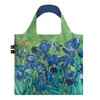 LOQI Low Key Eco Bag Van Gogh Iris Recycled, Foldable,