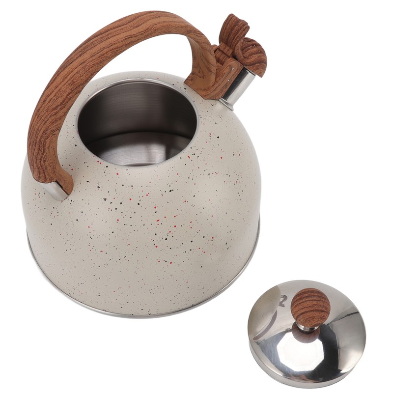 Whistling Kettle 2.5L Capacity Stainless Steel Stovetop Teapot for Water
