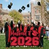 Mastered It 2026 Graduation Yard Sign with Stakes - Black