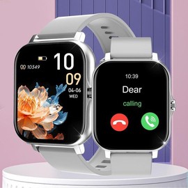 Multi-Functional Sport Smart Watch, 1 Count USB Rechargeable Fashion Numbers Watch with Multiple Sport Mode, Wireless Call and Message Reminder, Suitable for Android and iPhone Phones sedentary Wearable Smartphone Digital Electronic Gadgets:_Golden