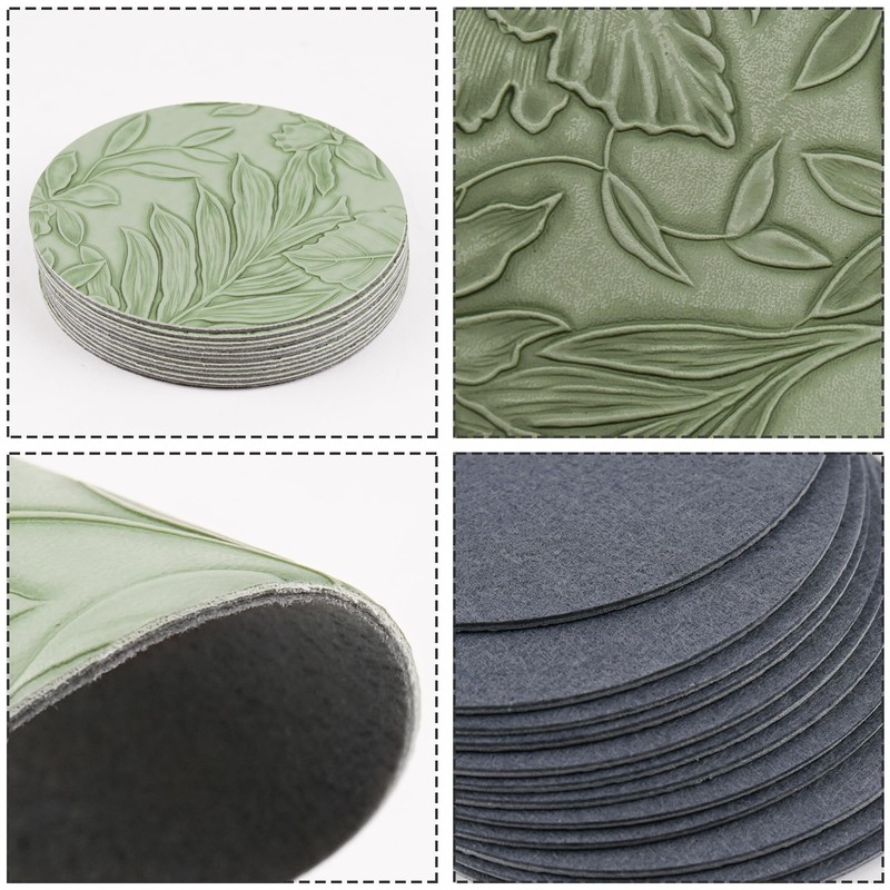 Czzmy Car Coaster 12 Pack Car Cup Holder Coaster Set