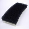 Wise AS-009 Kitchen Sponge, Black, White, Approx. 4.8 x 2.4