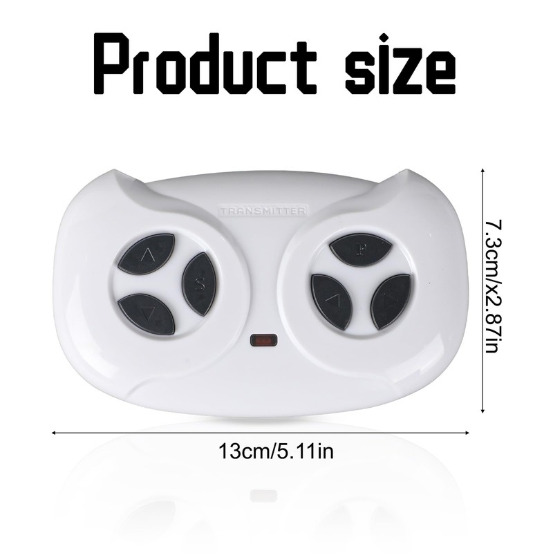 JR1602FCC 2.4ghz Bluetooth Remote Control for Power Wheels, Remote Controllor