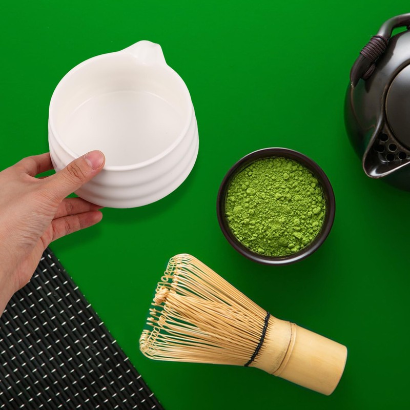 Gatuida 1 Set Ceramic Matcha Kit Japanese Tea Ceremony Set
