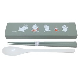 Moomin Chopsticks & Spoon Combination Set, Waiwai